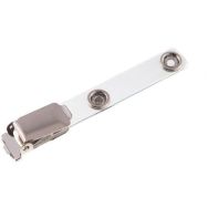 Pince bretelle avec lanière transparente