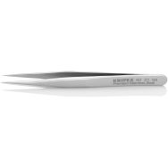Pince brucelle acier inoxydable 90mm lisse pointue