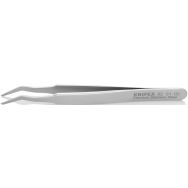 Pince brucelle acier inoxydable SMD 120mm coudée à 35°
