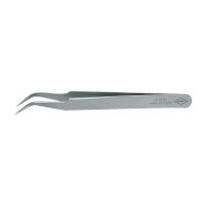 Pince brucelles Knipex - Amagnétique coudée
