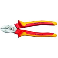 Pince coupante diagonale VDE-Power avec isolation de la gaine 180 mm