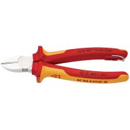 Pince coupante isolée avec point d'attache  - Knipex