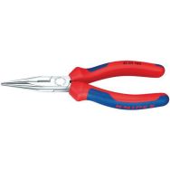 Pince demi-ronde avec tranchant chromée 140 mm _ 25 05 140