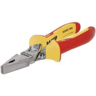 Pince mixtes renforcée bi-matière isolée chromée 180mm