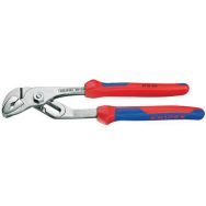 Pince multiprise à crémaillère chromée avec gaines bi-matière 250 mm