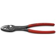 Pince multiprise frontale et latérale Twingrip 200mm PVC