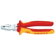Pince universelle à forte démultiplication chromée 180mm Réf:02 06 180