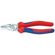 Pince universelle chromée avec gaines bi-matière 180 mm