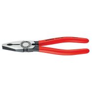 Pince universelle noire atramentisée gainées en plastique 140 mm