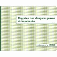 Piqûre Registre des dangers graves et imminents  20 pages