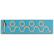 Piste graphique les vagues