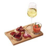 Plancha apéro en hêtre 25x15 cm