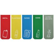 Planche Stickers Tri Languettes Collec