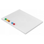 Planche à découper avec pastilles - HACCP  - Blanche