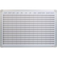 Planning annuel 60x90 cm - 5 langues - Desq