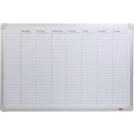 Planning hebdomadaire 60x90cm - 5 langues - Desq