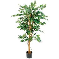 Plante articielle Ficus Benjamina vert hauteur 150cm