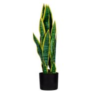 Plante artificielle sansevieria 65 cm-Meet By Paperflow