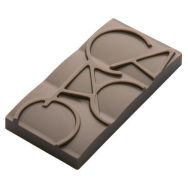 Plaque 12 mini tablettes cacao