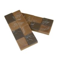 Plaque 6 mini-tablettes ''fleur de cacao''