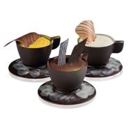 Plaque 7 Tasses expresso