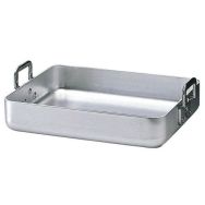 Plaque à rôtir aluminium anse fixe - L 400mm