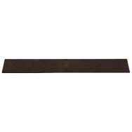 Plaque antidérapante spéciale bois 75 cm x 9 cm marron