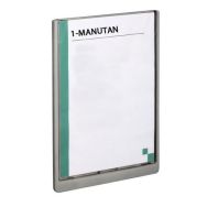 Plaque de porte Click Sign - Format A4 Gris