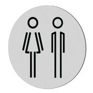 Plaque de porte Picto rond