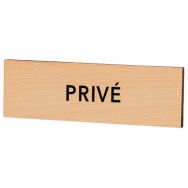 Plaque de porte Suratto - PRIVÉ