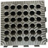 Plaque de roulage ajourée - 480x480x60 mm