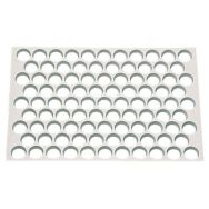 Plaque découpoirs 95 rond unis