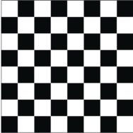 Plaque jeux d'échec sur aludibon pour table Pim-pom