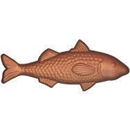 Plaque pour friture de 21 poissons