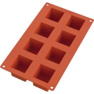 Plaque silicone de 8 cubes Gastroflex - 50 mm