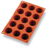 Plaque silicone pour 15 darioles rondes Gastroflex