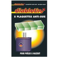 Plaquette anti-suie foyers et tuyaux boîte de 8