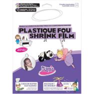 Plastique fou DIAM'S 5 feuilles blanc imprimable