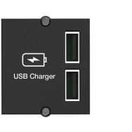 Plastron chargeur à 2 ports USB