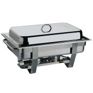 Plat chauffant inox 9L blanc