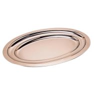 Plat ovale en inox 22x14 cm- Uni-Lèger