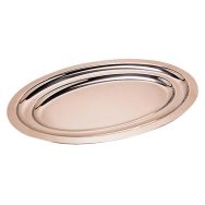 Plat ovale en inox 38x25 cm - Uni-Lèger