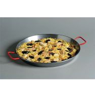 Plat paëlla acier poli d.50cm 0150
