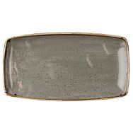 Plat rectangulaire en porcelaine-Stonecast