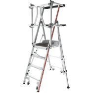 Plate-forme mobile PIRL Veloce garde-corps portillons - Tubesca