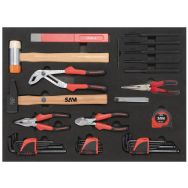 Plateau 3 composition de 135 outils