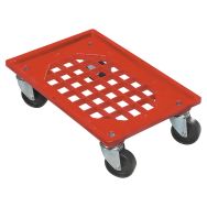 Plateau 4 roulettes pivotantes Force 250 kg - 600 x400 mm