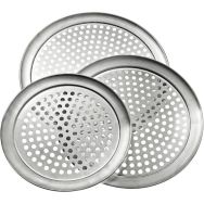 Plateau à pizza rond perforé en aluminium - Matfer