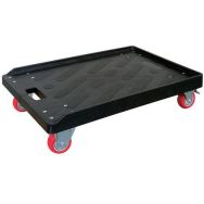 Plateau à rebords charge maxi 300 kg en polypropylène