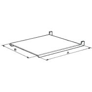 Plateau amovible pour transpalette - Force 700 kg - H260